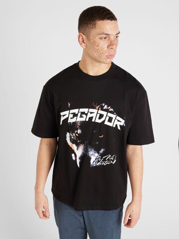 Pegador T-Shirt 'DONORA' in Schwarz: predná strana