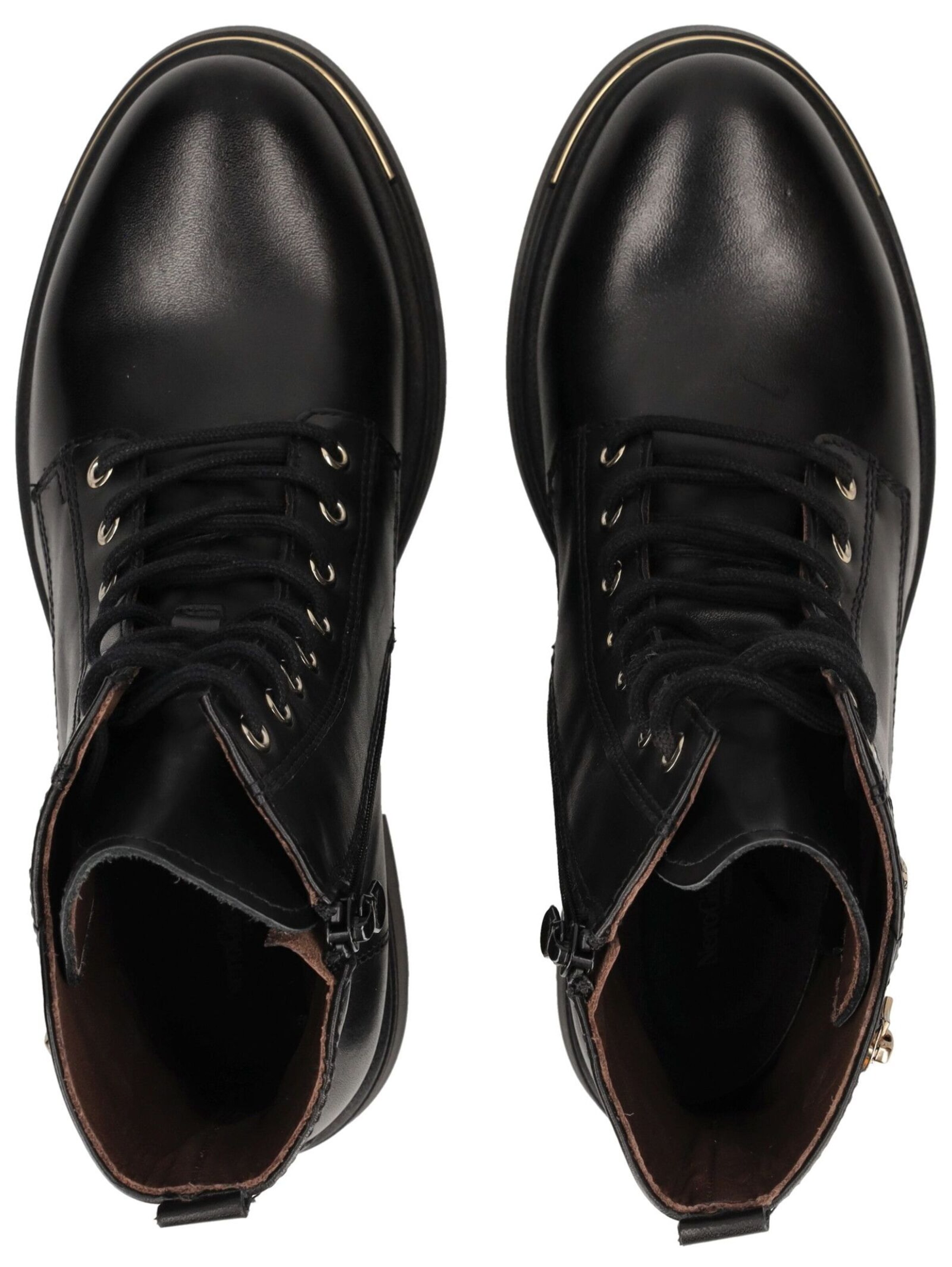 Stivaletto stringato di Nero Giardini in nero