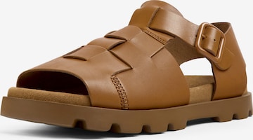 CAMPER Sandals 'Brutus' in Brown: front