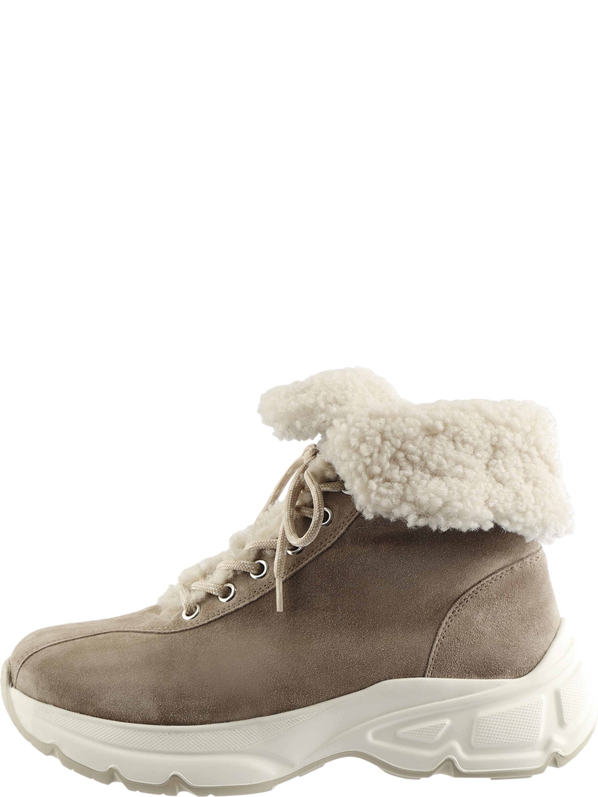 Baskets basses 'LUCKY' Högl en beige : devant