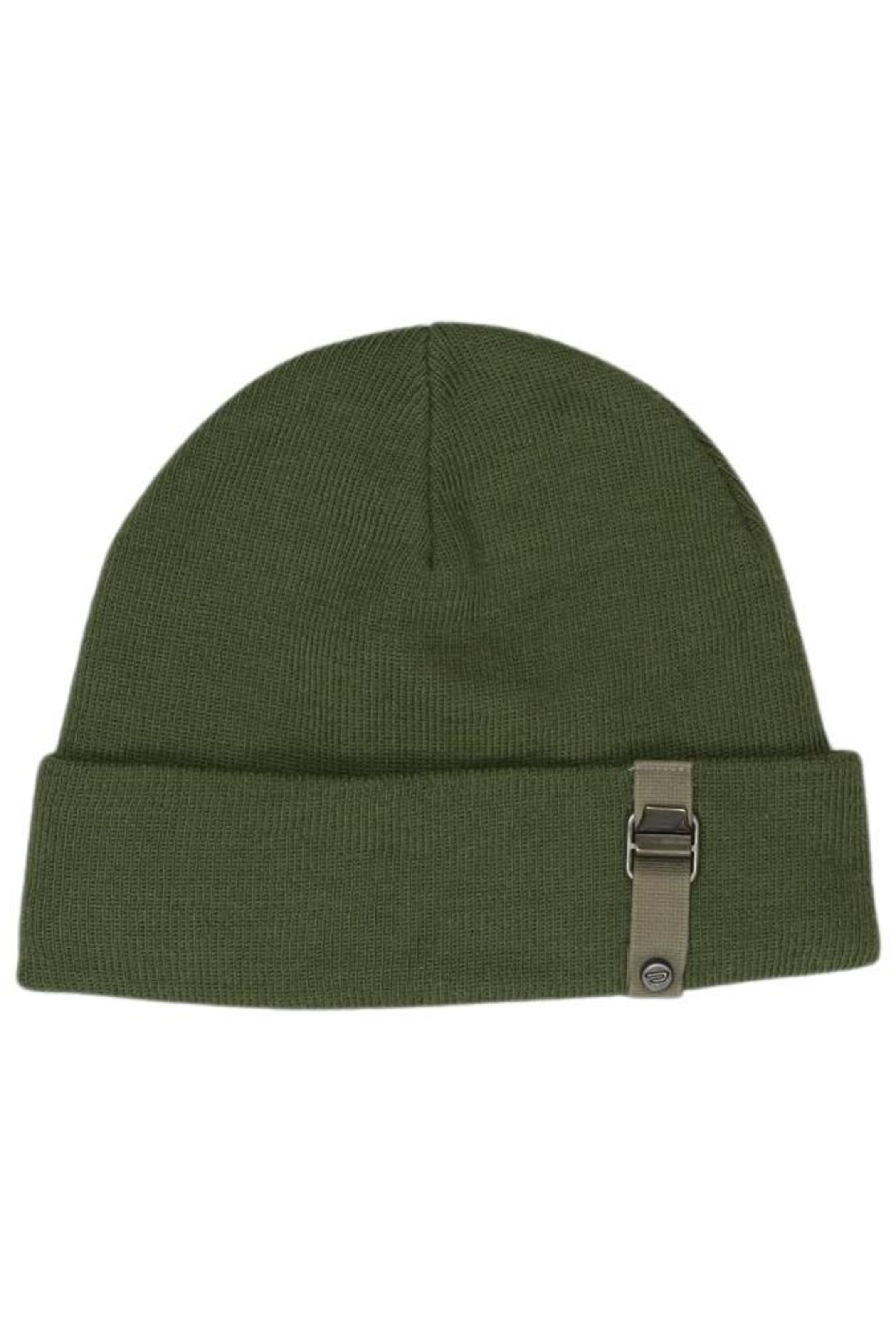 DIESEL Hat & Cap in One size in Green: front