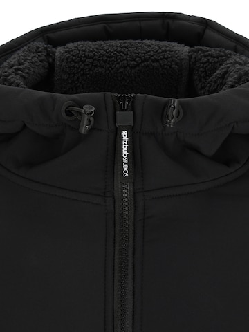 SPITZBUB Fleecejacke in Schwarz