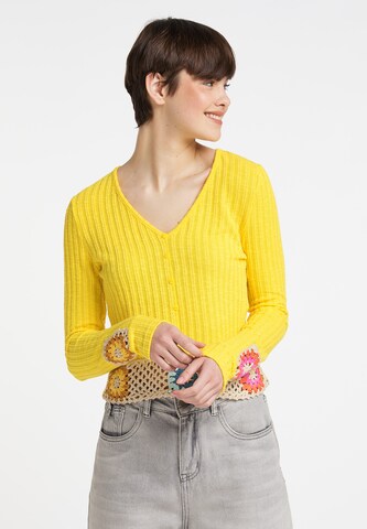 MYMO Sweater in Yellow: front