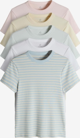 T-shirt The Set en mélange de couleurs : devant