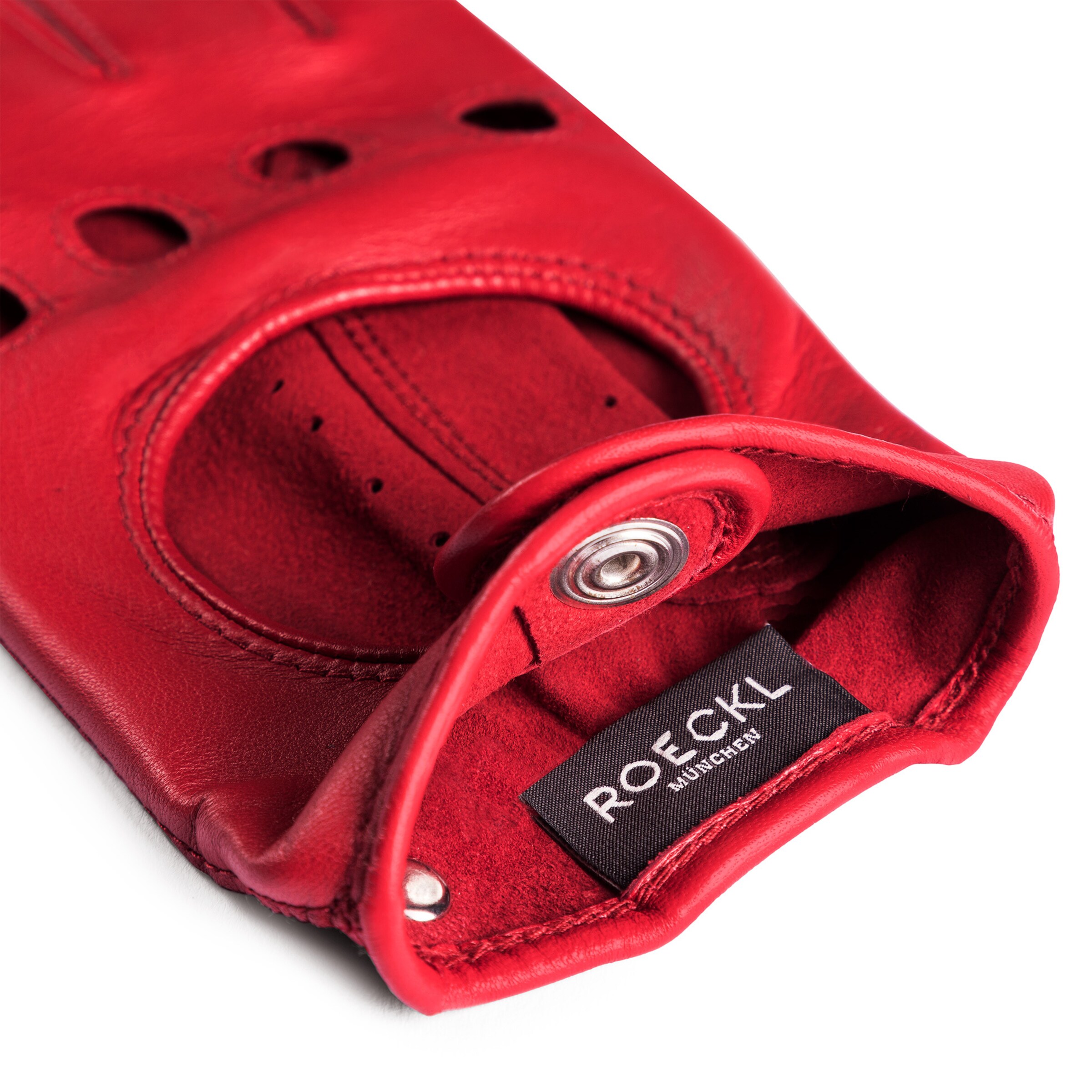 Gants 'ROM AUTOFAHRER' Roeckl en rouge