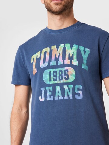 T-Shirt 'Collegiate' Tommy Jeans en bleu