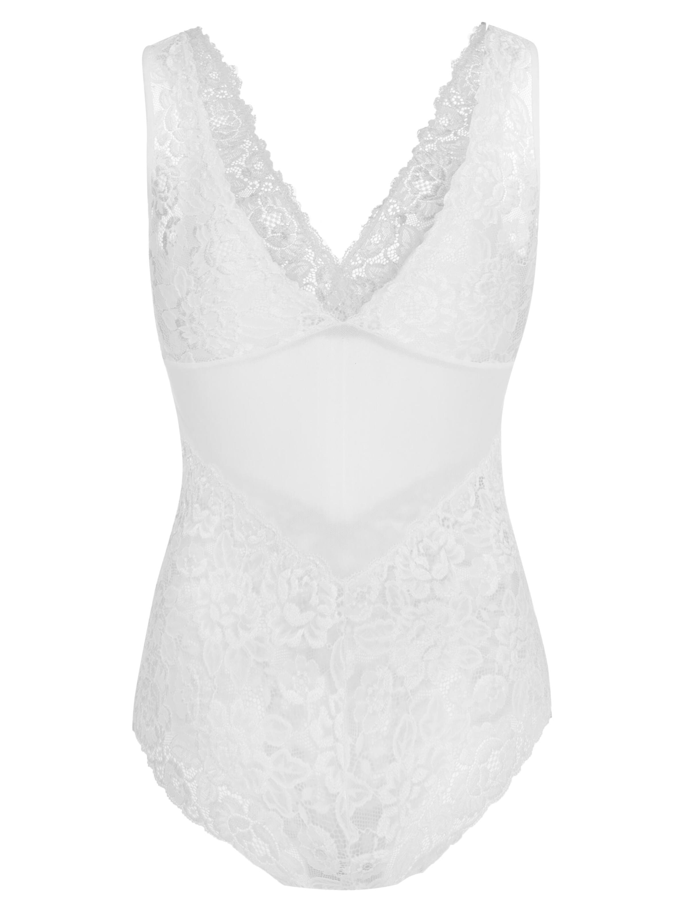 Evoni Bodysuit in White
