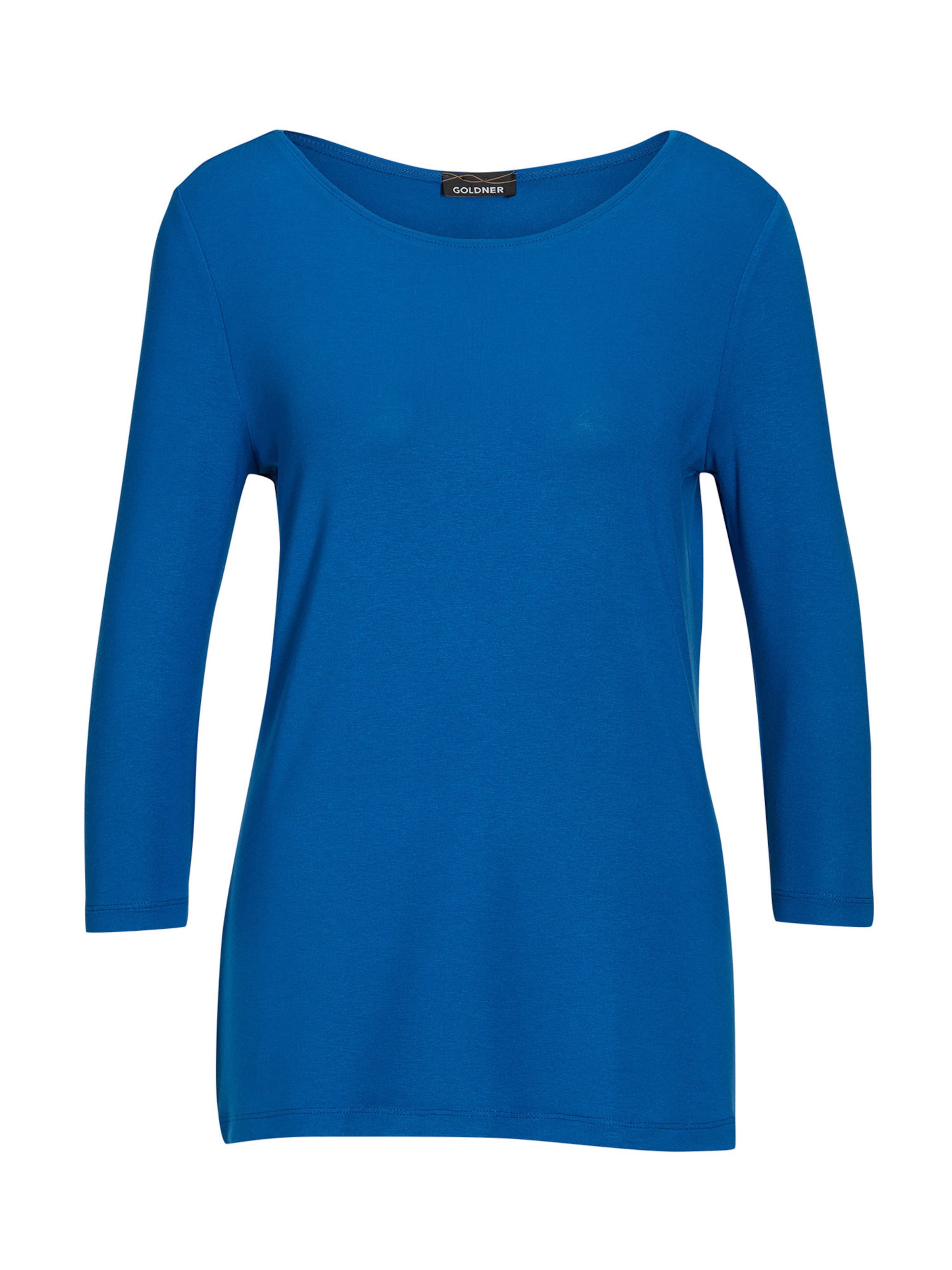Goldner Shirt in Blauw: voorkant