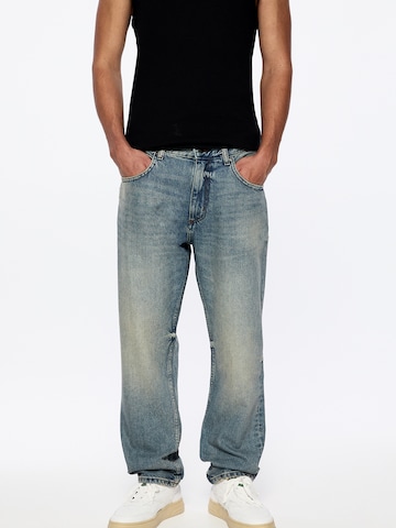 Loosefit Jeans di Pull&Bear in blu: frontale