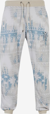 Urban Classics Tapered Broek in Blauw: voorkant