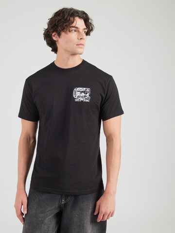 VANS Тениска 'Next Stop' в черно: отзад