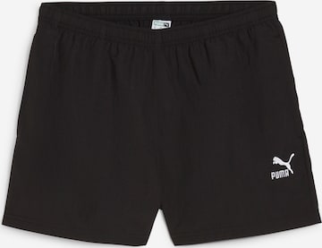 PUMA - regular Pantalón 'Classics' en negro: frente