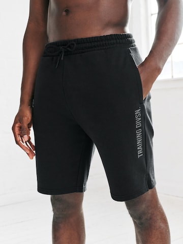 regular Pantaloni sportivi 'Active Training Division' di Next in nero