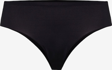 Hanro Slip 'Allure' in Schwarz: Vorderseite