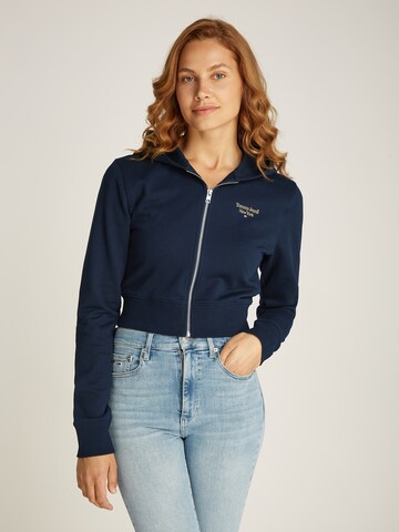 Tommy Jeans Sweatjacke 'LALA' in Blau: Vorderseite