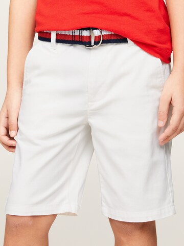 TOMMY HILFIGER Regular Trousers in White