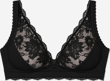 MILENKA BH 'Bralette' in Schwarz: Vorderseite