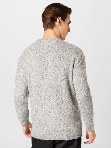 TOM TAILOR DENIM Sweater in Grey