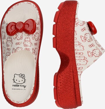 Crocs - Zuecos 'Hello Kitty' en blanco