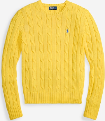 Pull-over Polo Ralph Lauren en jaune : devant