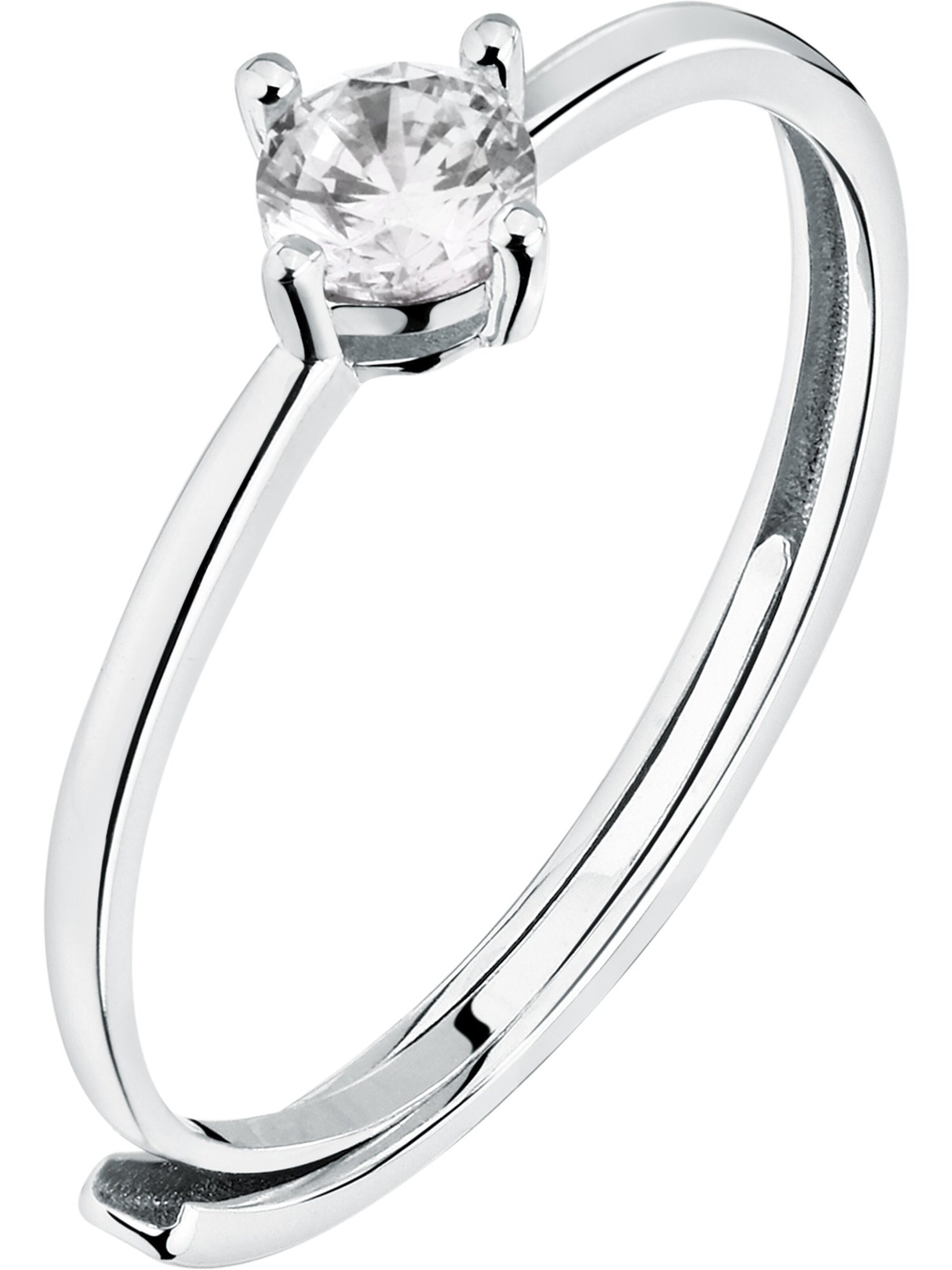 La Petite Story Ring in Silber: Vorderseite