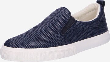 Lauren Ralph Lauren - Zapatillas sin cordones 'HADDLEY' en azul: frente