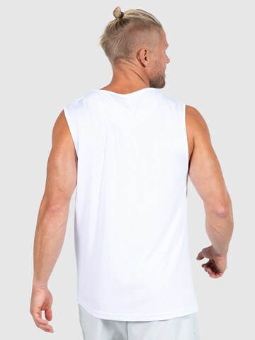 T-Shirt fonctionnel 'Marques' Smilodox en blanc
