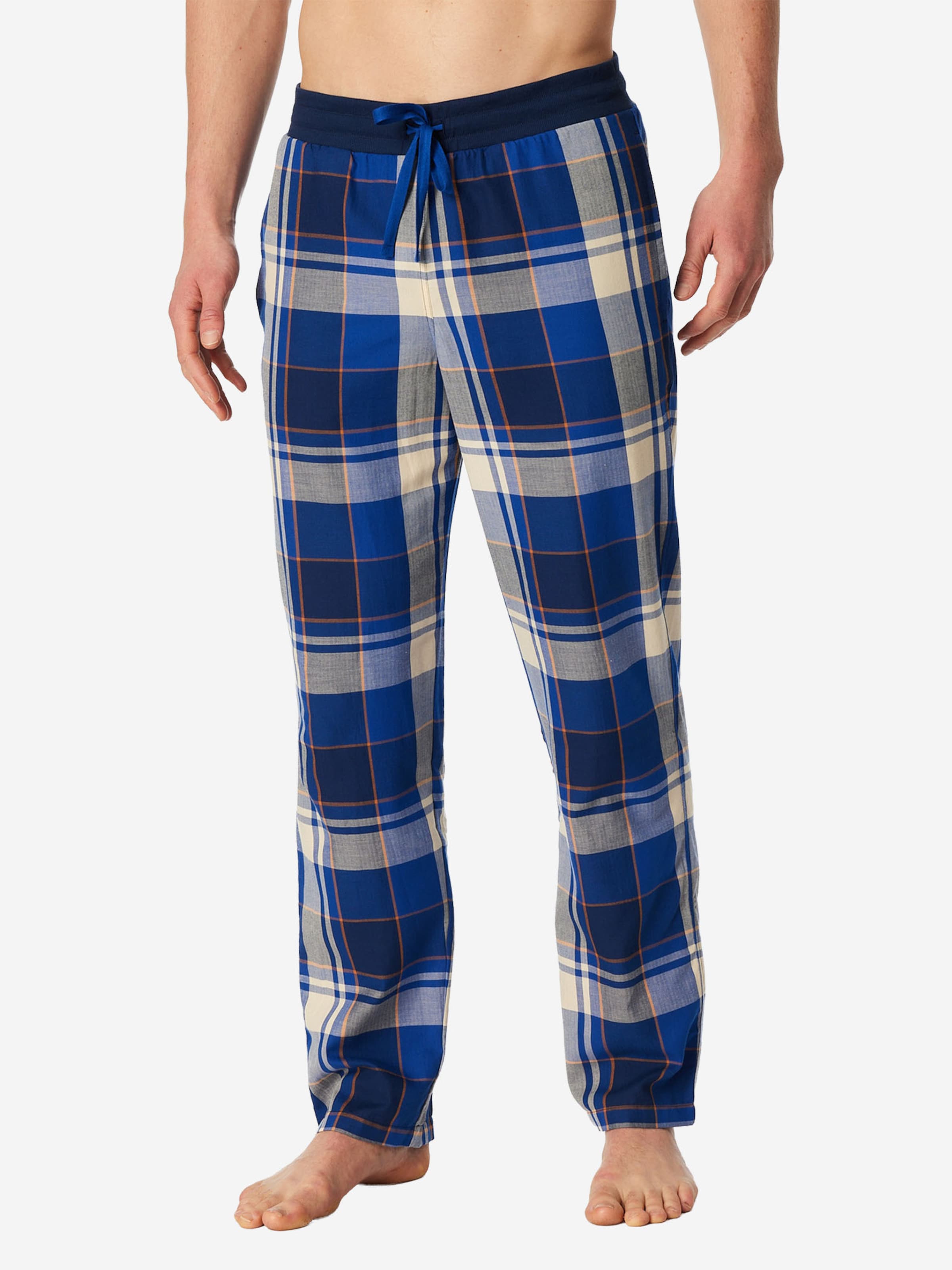 Pantalon de pyjama 'Mix Relax ' SCHIESSER en beige : devant