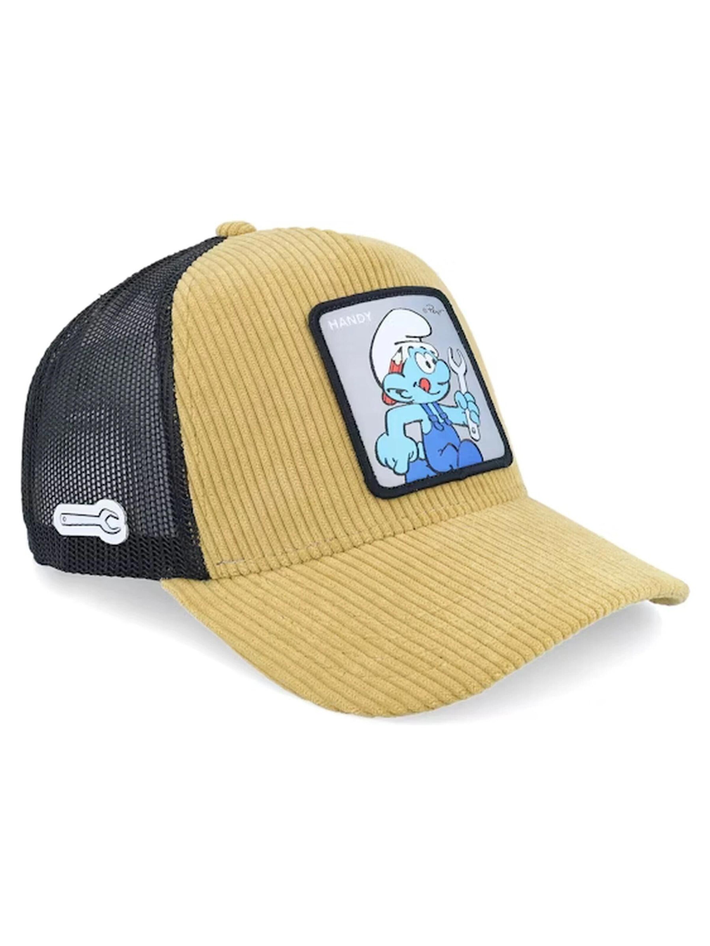 Casquette 'Gorra capslabs beige pana pitufo manitas trucker cap' Capslab en beige