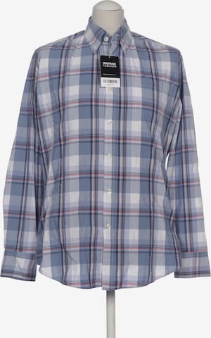 Charles Vögele Button Up Shirt in S in Blue: front
