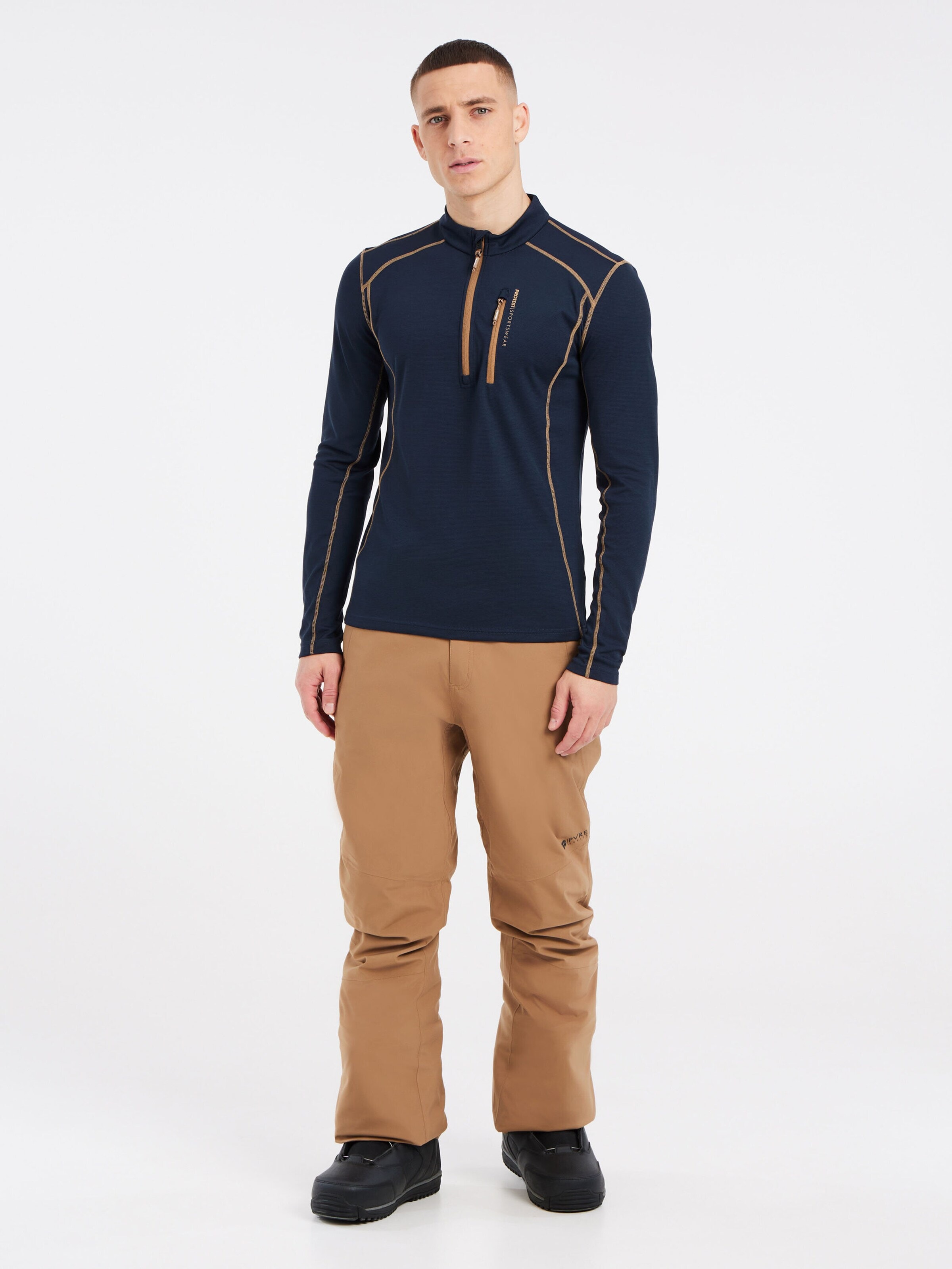 PROTEST Sportsweatshirt 'PRTKURANO' in Blauw: voorkant