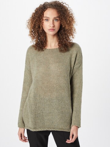 ZABAIONE Sweater in Green: front