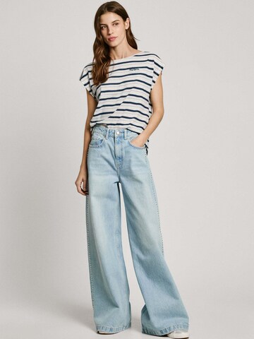 Pepe Jeans T-Shirt 'Vanessa' in Blau