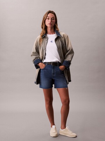 Calvin Klein Jeans Tričko - Biela