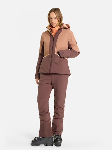 ZIENER Athletic Jacket 'TAWIA-Z' in Brown