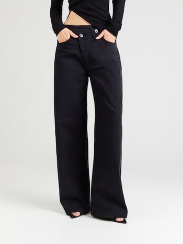 Liu Jo Wide leg Jeans in Black: front