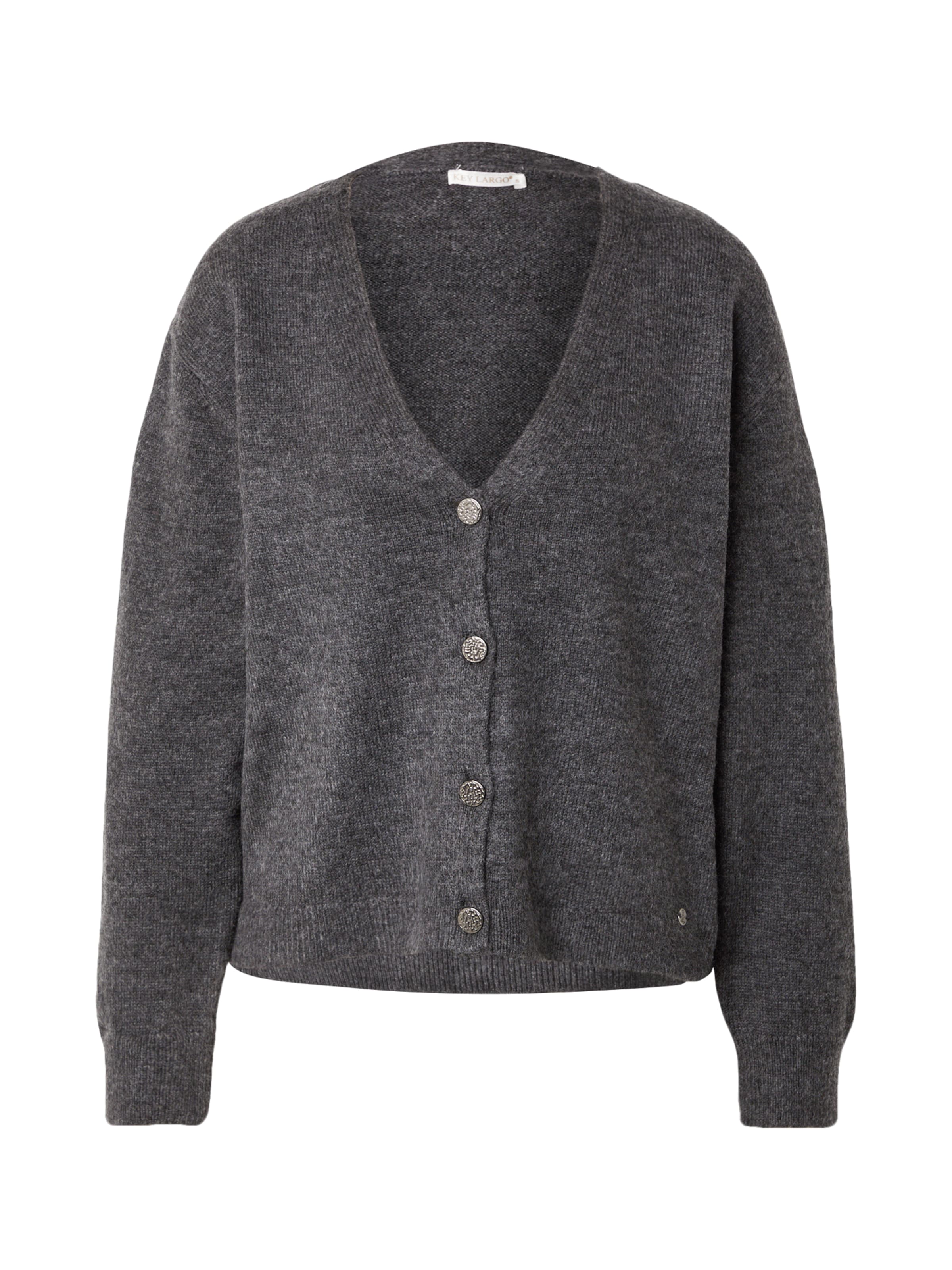 Key Largo Cardigan 'WKN CHIC' i grå: forside