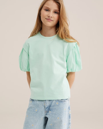 WE Fashion Tričko – zelená: přední strana