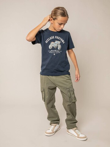 T-Shirt 'RULES' Deeluxe en bleu