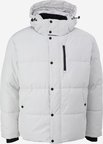 s.Oliver Men Big Sizes Winter Jacket in Grey: front