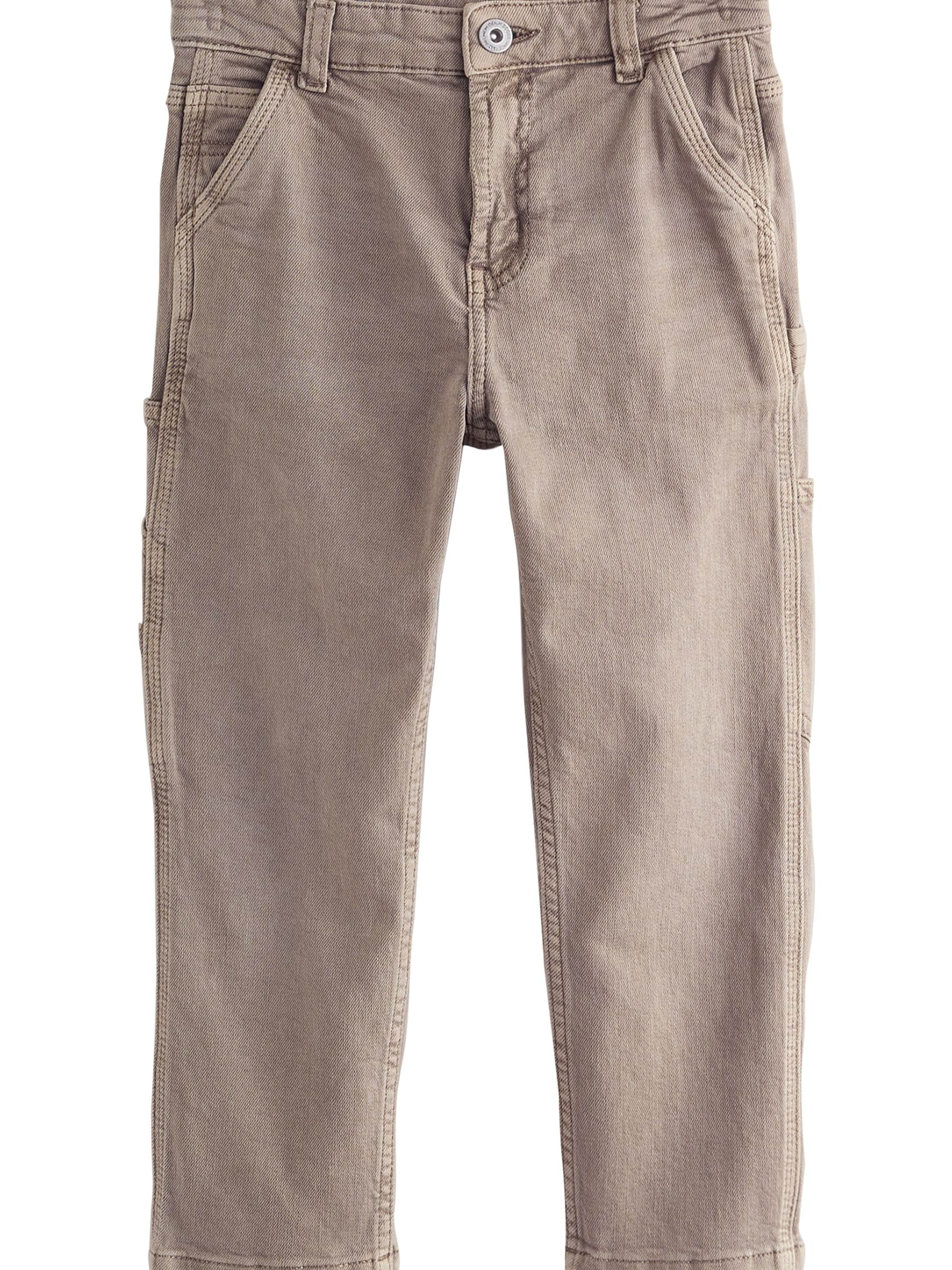 Next Slimfit Jeans i brun: forside