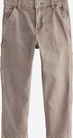 Next Slimfit Farkut värissä ruskea: etupuoli