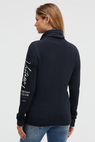 Soccx Zip-Up Hoodie in Blue
