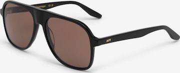 Lunettes de soleil 'Sonny' MessyWeekend en noir : devant
