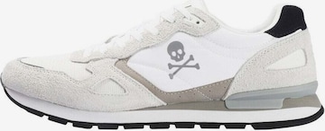 Scalpers Trampki niskie 'Nubryan' w kolorze biały: przód