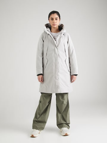 Manteau mi-saison 'MISHIMA' Krakatau en gris : devant