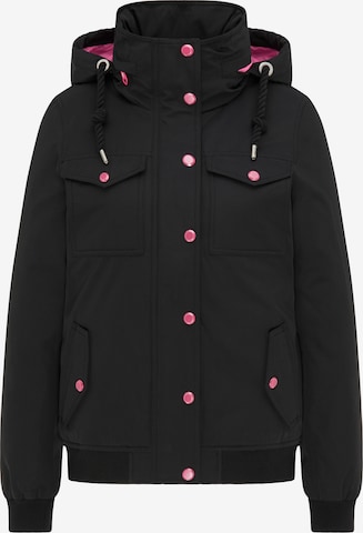 MYMO Winter Jacket in Black: front