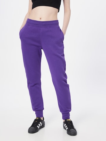 Effilé Pantalon G-Star RAW en violet : devant