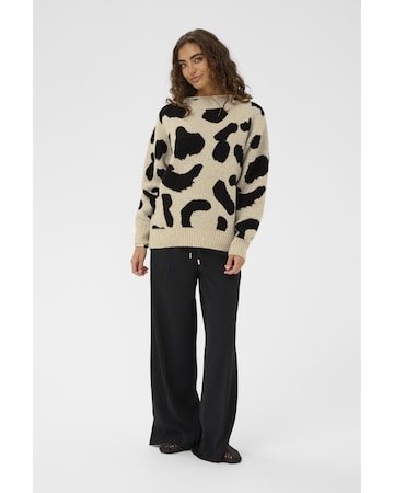 CULTURE Trui 'CUAlmi' in Beige