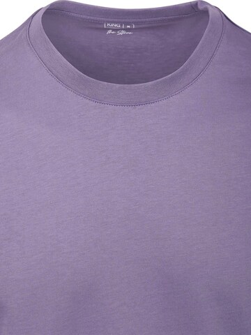 KING Essentials Shirt 'The Steve' in Purple